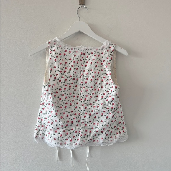 REFORMATION Rosalie Linen Top 2 - Picture 8 of 8